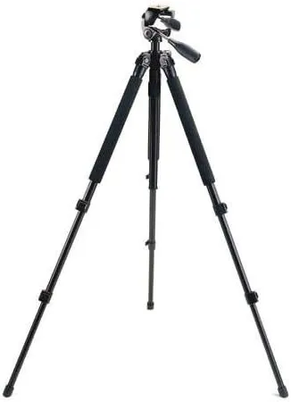 Bushnell Advanced Titanium Tripod - Lightweight and Durable Camera Stand for Hunting, Enhanced Photography and Videography,Black