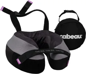 Cabeau Travel Neck Pillows for Airplanes – The Neck’s Evolution, TNE S3 – Supportive Memory Foam Design for Long Haul Flights – Attachable Seat Straps and 360° Support (Berlin Grey)