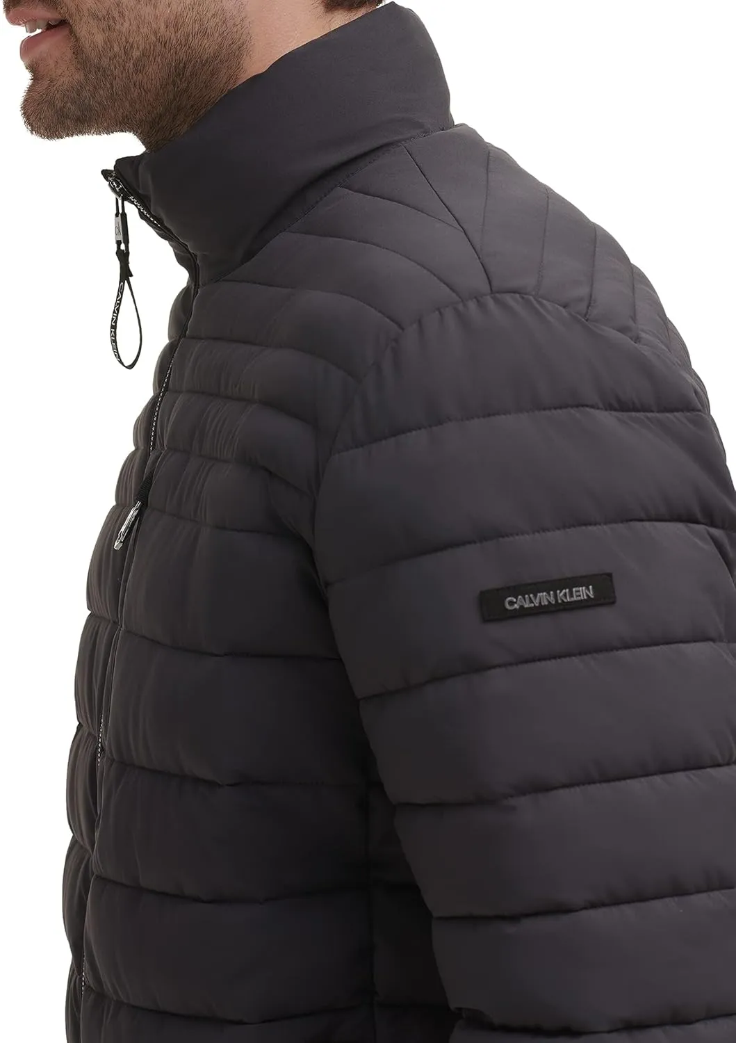 Calvin Klein Men's Full Zip Down Puffer Coat