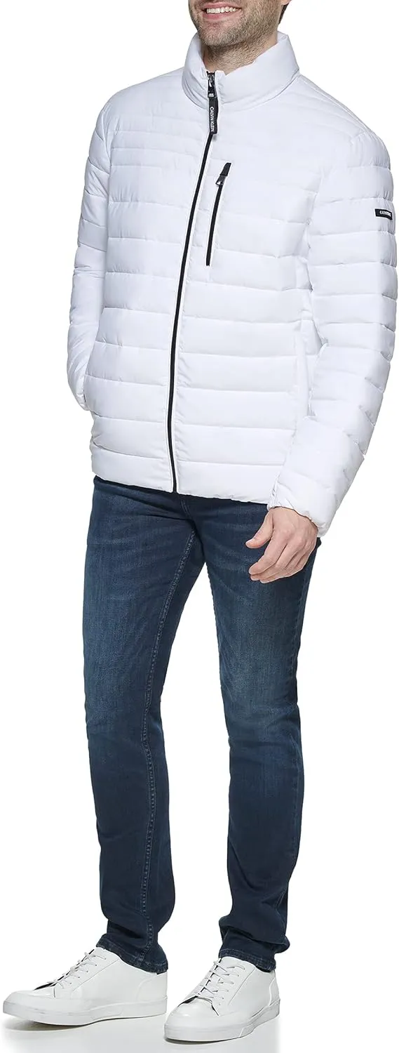 Calvin Klein Men's Full Zip Down Puffer Coat