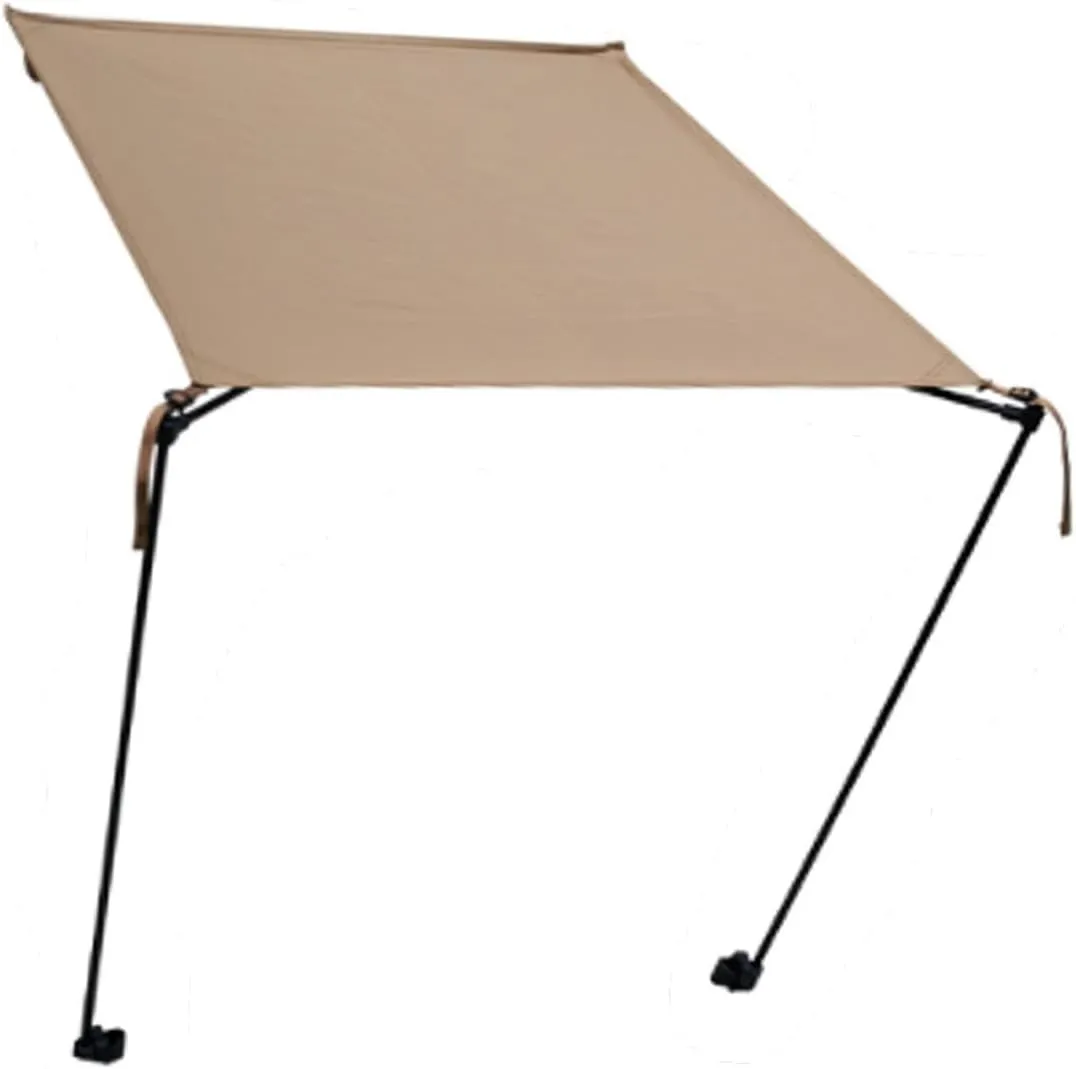 Camping Chair Shade Folding Chair Shade Easy to Install Portable Sun Shelter for Outdoor Traveling Fishing Accessories, White