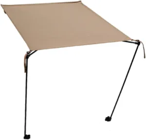 Camping Chair Shade Folding Chair Shade Easy to Install Portable Sun Shelter for Outdoor Traveling Fishing Accessories, White