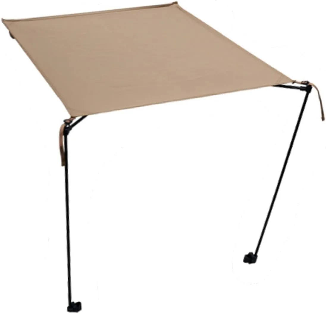 Camping Chair Shade Folding Chair Shade Easy to Install Portable Sun Shelter for Outdoor Traveling Fishing Accessories, White
