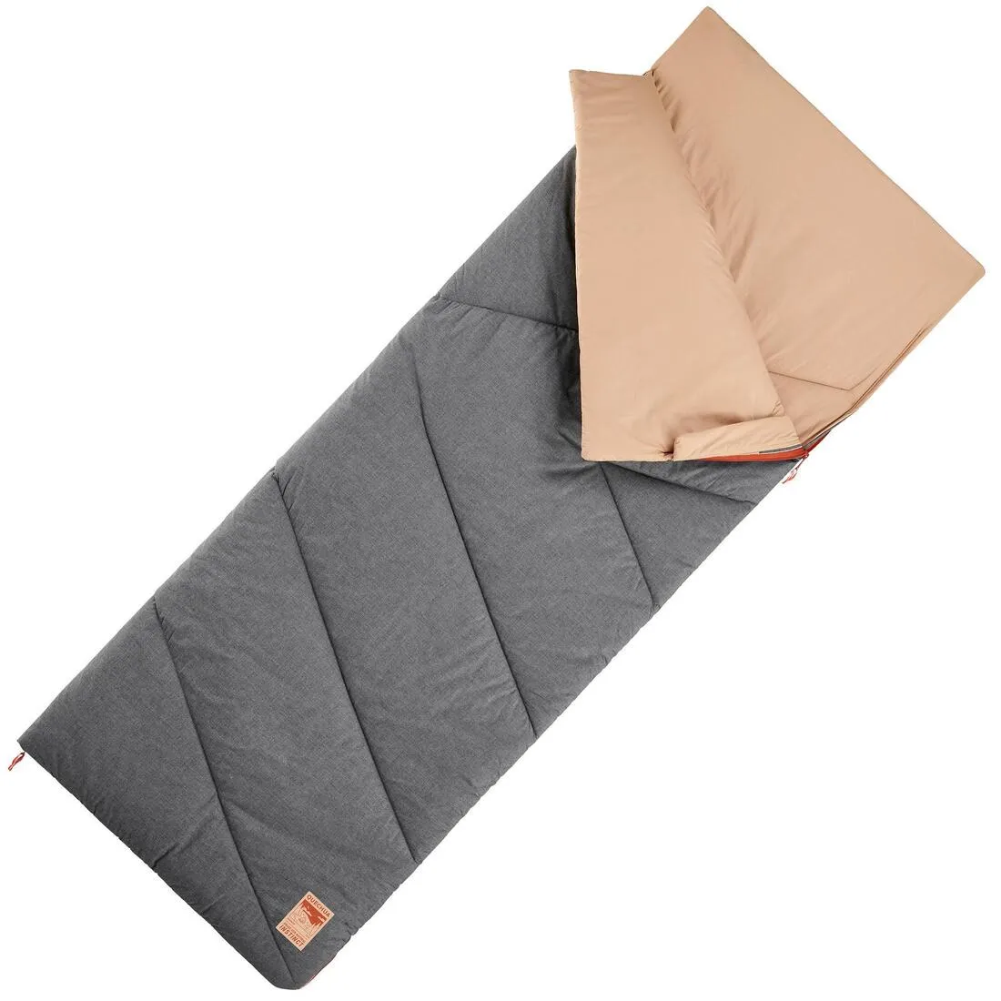 Camping Sleeping Bag Cotton 10° - Arpenaz