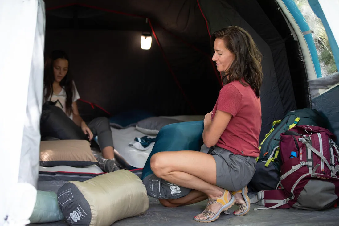 Camping Sleeping Bag Cotton 10° - Arpenaz