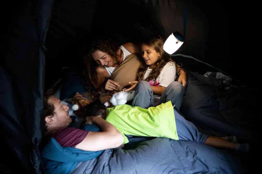 Camping Sleeping Bag Cotton 10° - Arpenaz