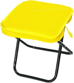 Camping Stool, Folding Chair, Lightweight Compact Folding Stool, Outdoor Footstool for Hiking Patio Travel Picnic Gardening