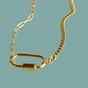 Carabiner Amulet Necklace