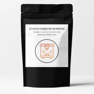 Carbon for 3D Printing & Laser Fume Filtration | Activated Carbon Depot | Low-Dust 3D Printer Filter Replacement Media | Thermally Activated GAC - 1 Pound