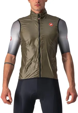 CASTELLI Men’s Aria Vest, Ultralight HIghly Packable Wind Protection for Commuting, Road Cycling and Biking