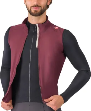 CASTELLI Men’s Espresso Vest, Windproof Shell Vest for Road Cycling & Gravel Biking