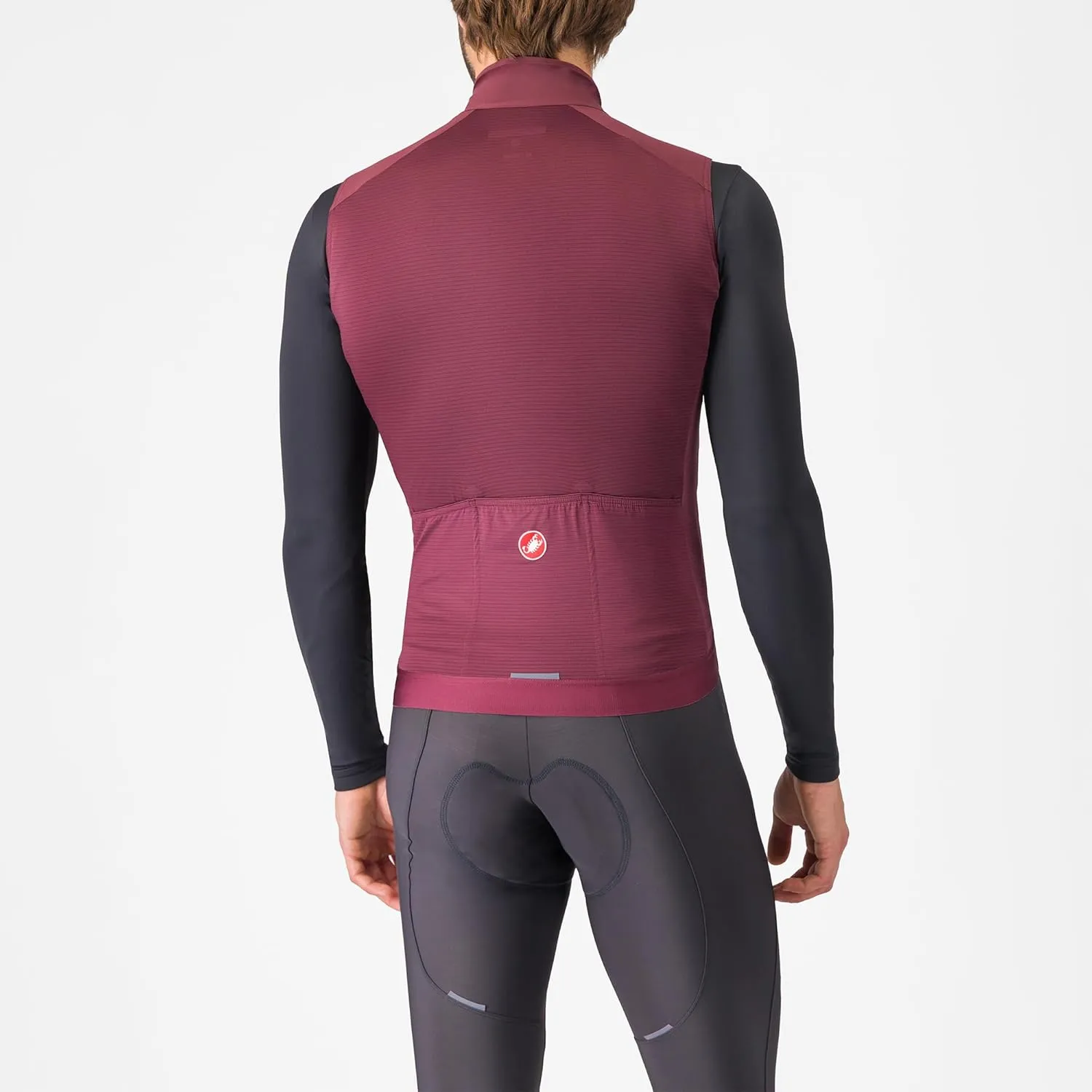CASTELLI Men’s Espresso Vest, Windproof Shell Vest for Road Cycling & Gravel Biking