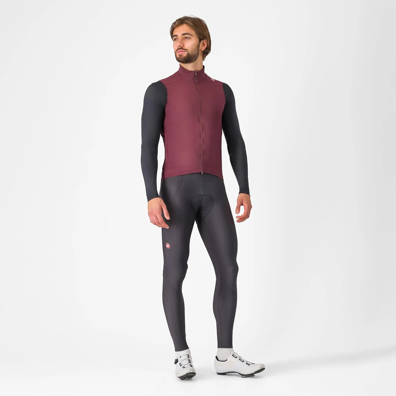 CASTELLI Men’s Espresso Vest, Windproof Shell Vest for Road Cycling & Gravel Biking