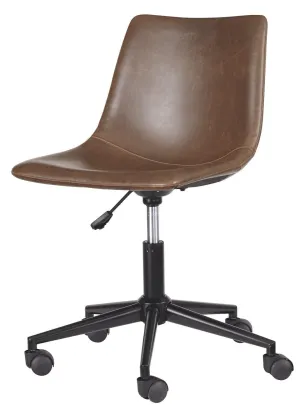 Casual Home Office Desk Chair - Brown