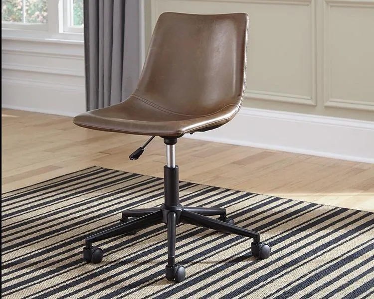 Casual Home Office Desk Chair - Brown