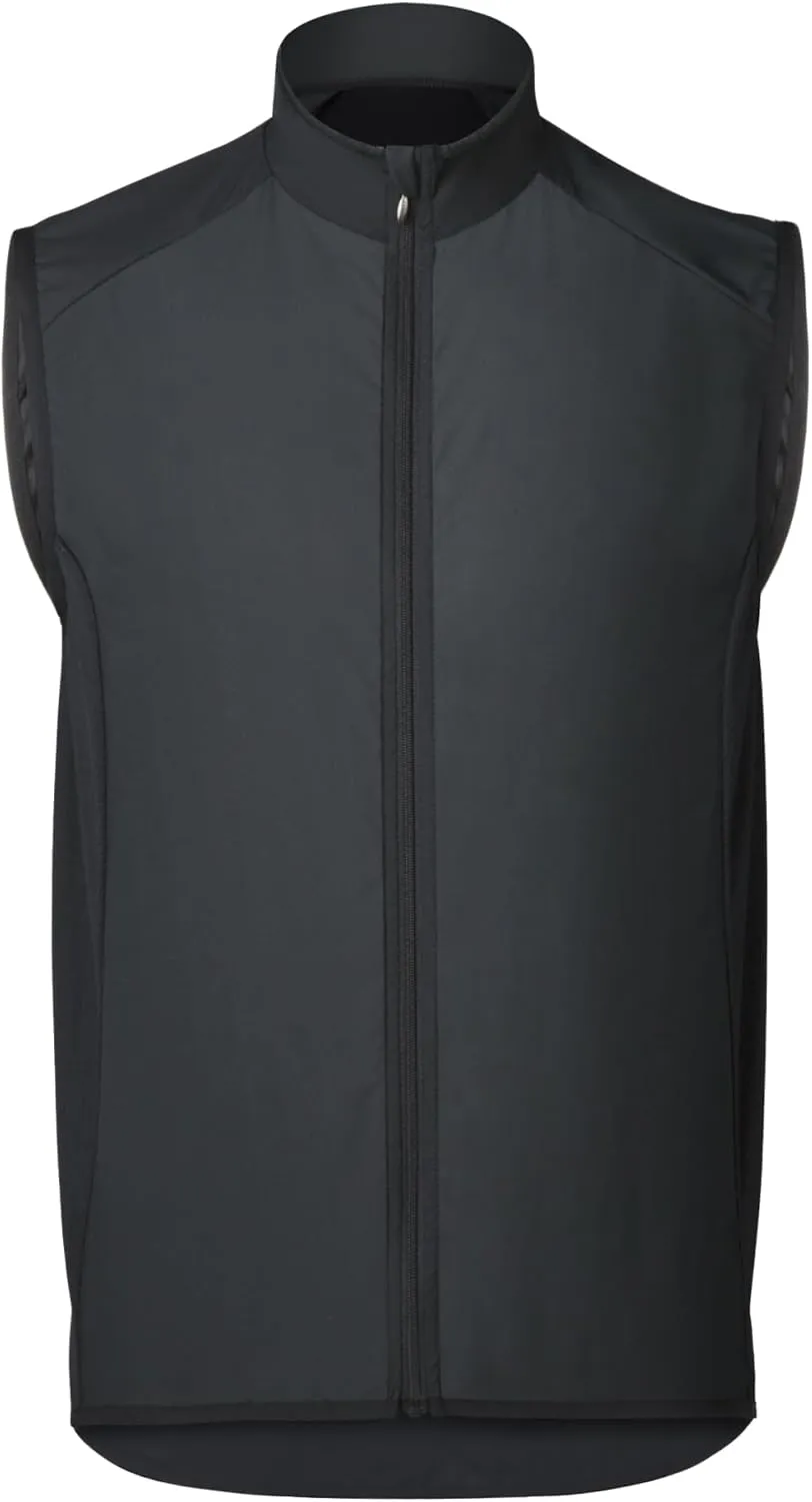 CEROTIPOLAR Men's Cycling Vest with 3 Reflective Tape Cargo Pockets, Micro Softshell Windproof Bike Vest
