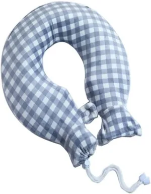 Cervical Spine Hot Water Bag Filling Water Thickening Explosion-Proof Warm Water Bag Neck Shoulder Shoulder Neck Special Neck Care U-Shaped Pillow 1400MLU-Shaped Hot Water Bottle (Plaid)