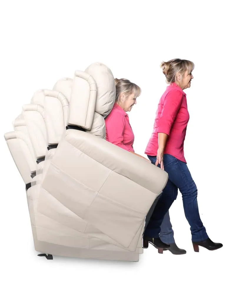 Chadwick Leather Lift Chair – Quad Motor with Head & Power Lumbar