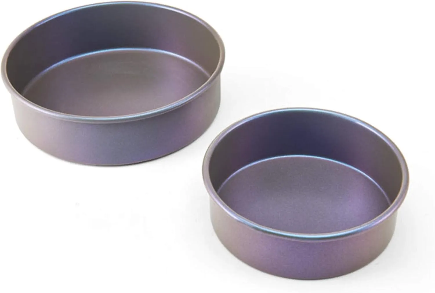 Chicago Metallic Aurora Nonstick Pan, 2-Piece Round, Iridescent