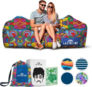 Chillbo Inflatable Couch – Cool Inflatable Chair. Upgrade Your Camping Accessories. Easy Setup is Perfect for Hiking Gear, Beach Chair and Music Festivals.