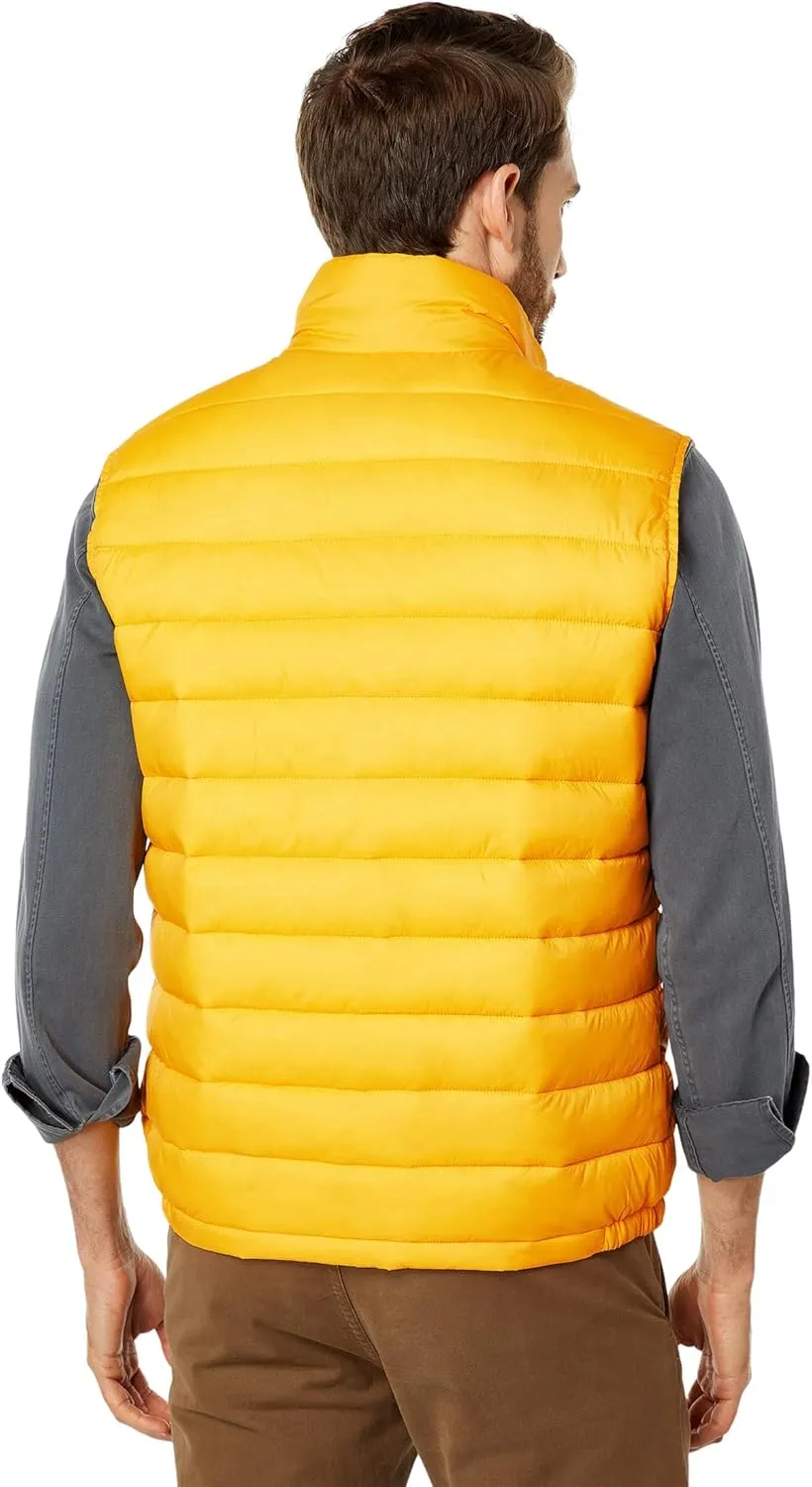 Cole Haan Men's Quilted Puffer Vest with Chest Zip Pocket