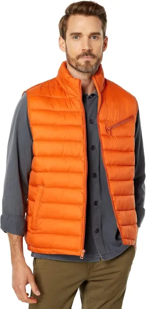 Cole Haan Men's Quilted Puffer Vest with Chest Zip Pocket