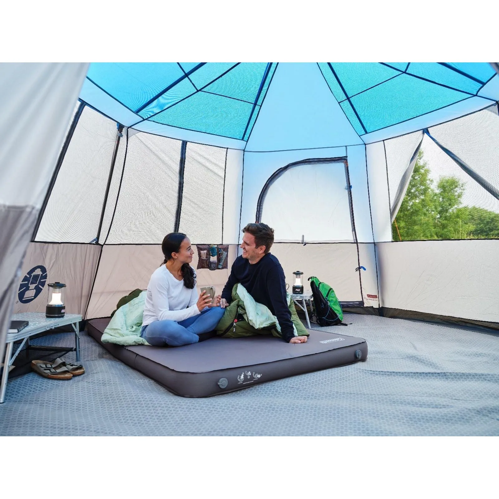 Coleman Supercomfort Sleeping Mat - Double 7.5 Self Inflating Camping Bed