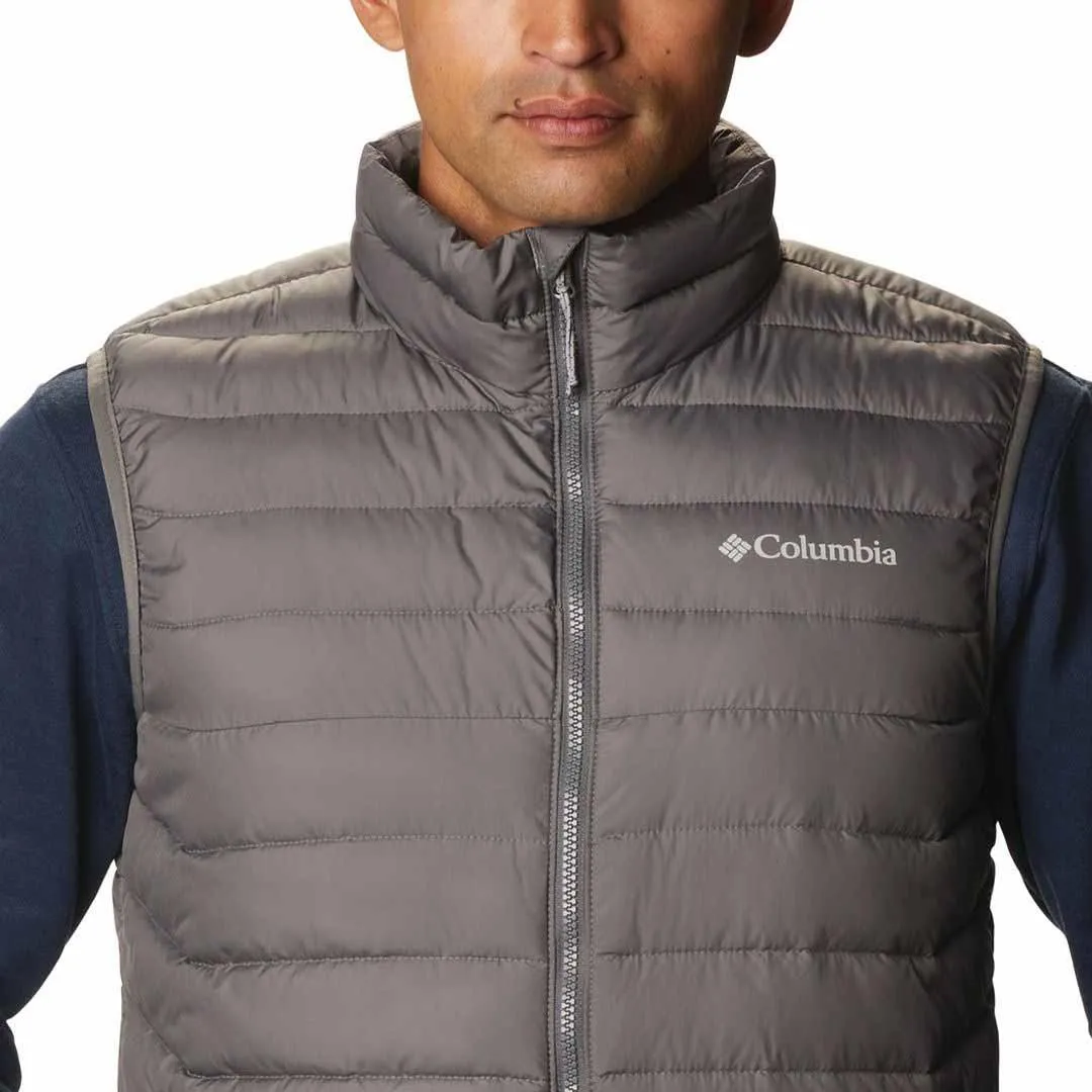 Columbia Men Grey Powder Lite Vest