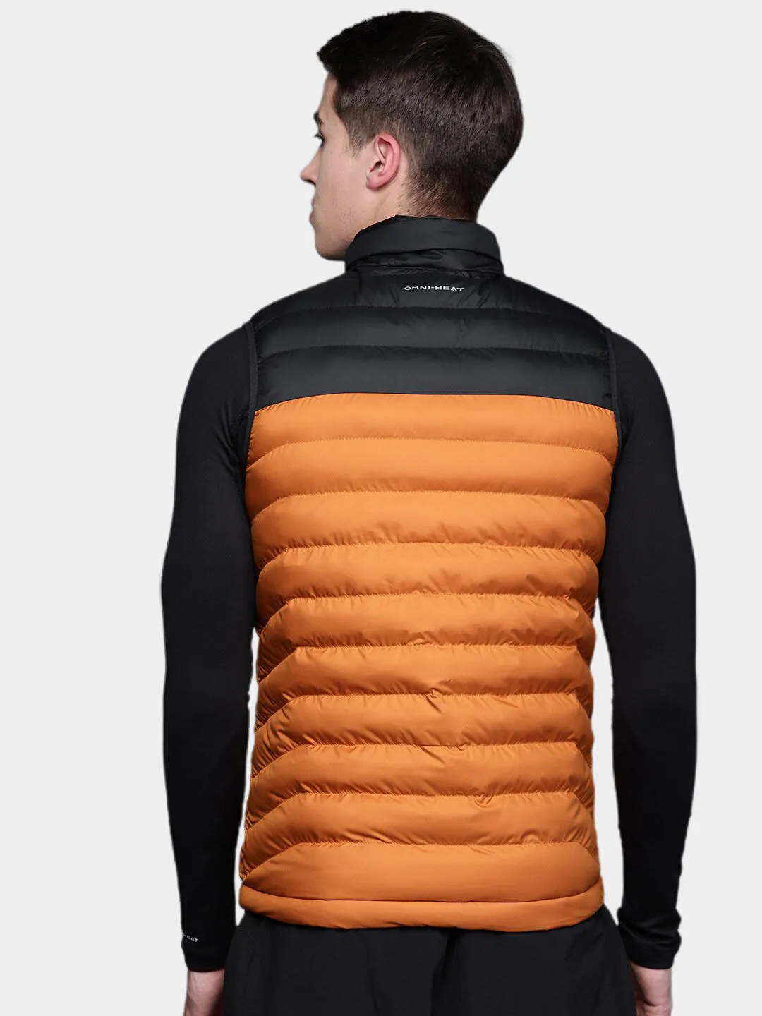 Columbia Men Orange Powder Lite Vest