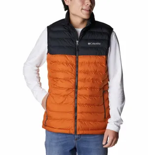 Columbia Men Orange Powder Lite Vest