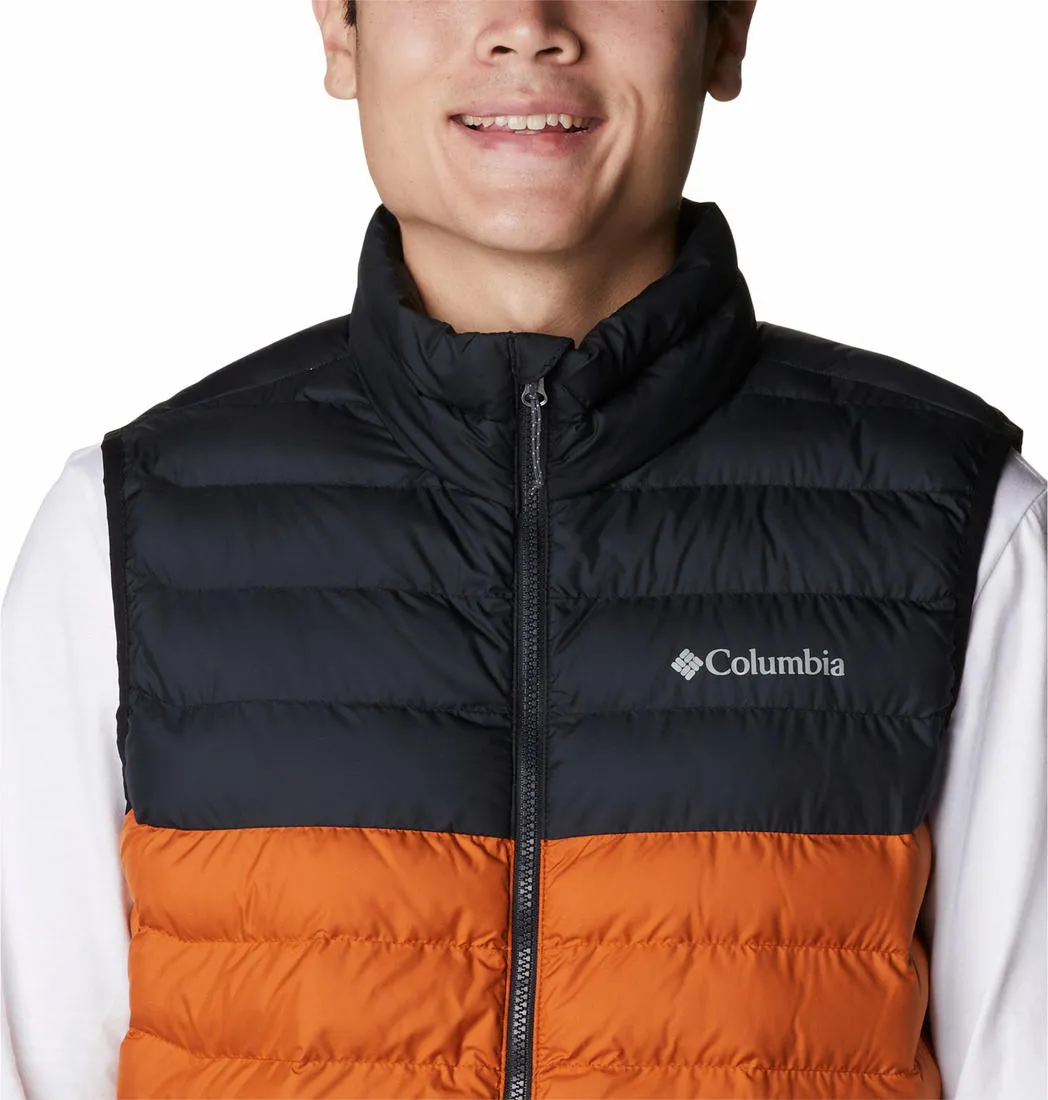 Columbia Men Orange Powder Lite Vest