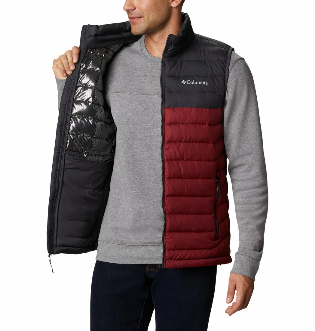 Columbia Men Red Powder Lite Vest