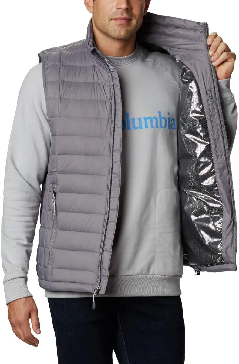 Columbia Men’s Voodoo Falls 590 TurboDown Vest, Thermal Reflective Warmth