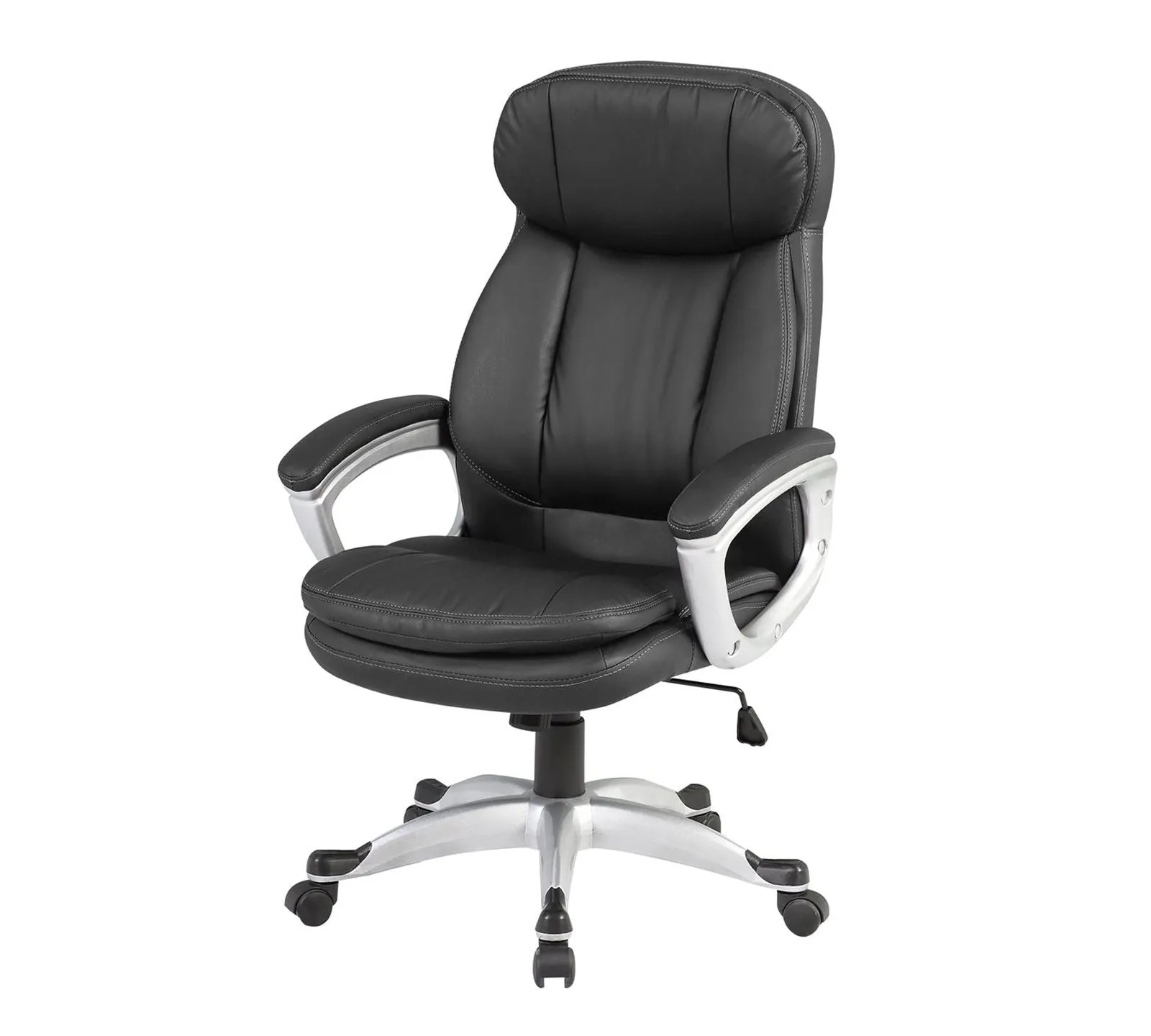 Comfortable Director Chair with Height Adjustable Aluminum Base
