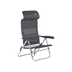 Crespo Beach Chair AL/205 Compact Dark Grey