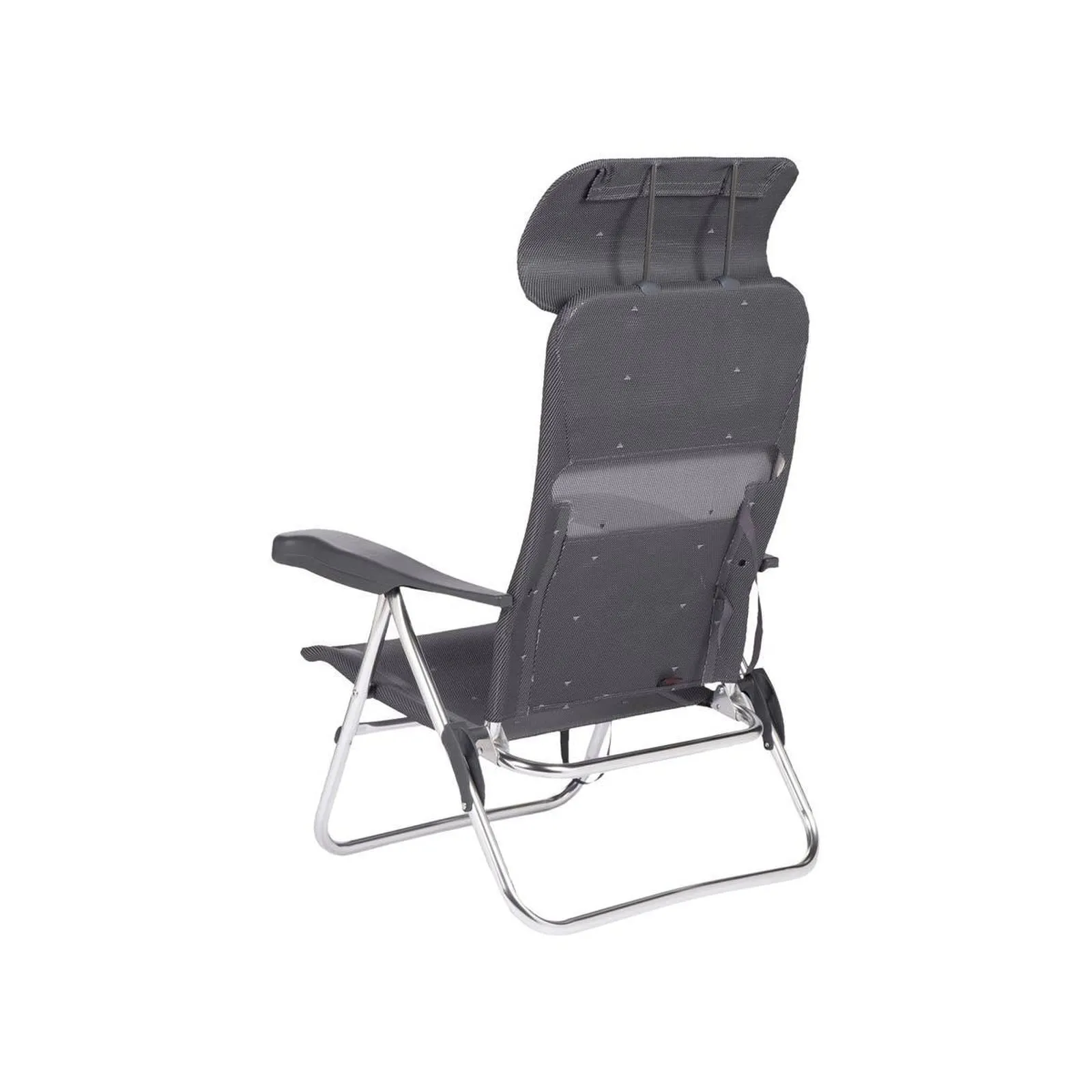 Crespo Beach Chair AL/205 Compact Dark Grey