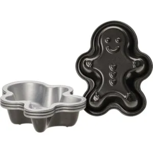 Cuisinart Mini Gingerbread Man Baking Pan Set - 4-Piece
