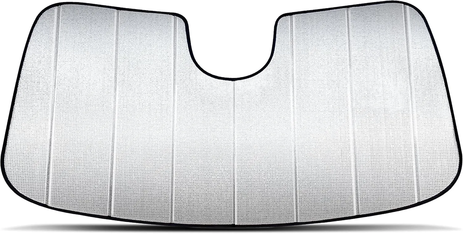 Custom Fit Windshield Foldable Sunshade for 2016 2017 2018 2019 2020 2021 Honda Civic Coupe Sedan Hatchback, Compact Sun Shade Block UV Rays Visor Protector Folding Dual-Purpose