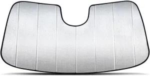 Custom Fit Windshield Foldable Sunshade for 2024 2025 Hyundai Santa Fe SUV, Compact Reflective Sun Shade Block UV Rays Visor Protector Folding Insulation Accessories (Made in USA)