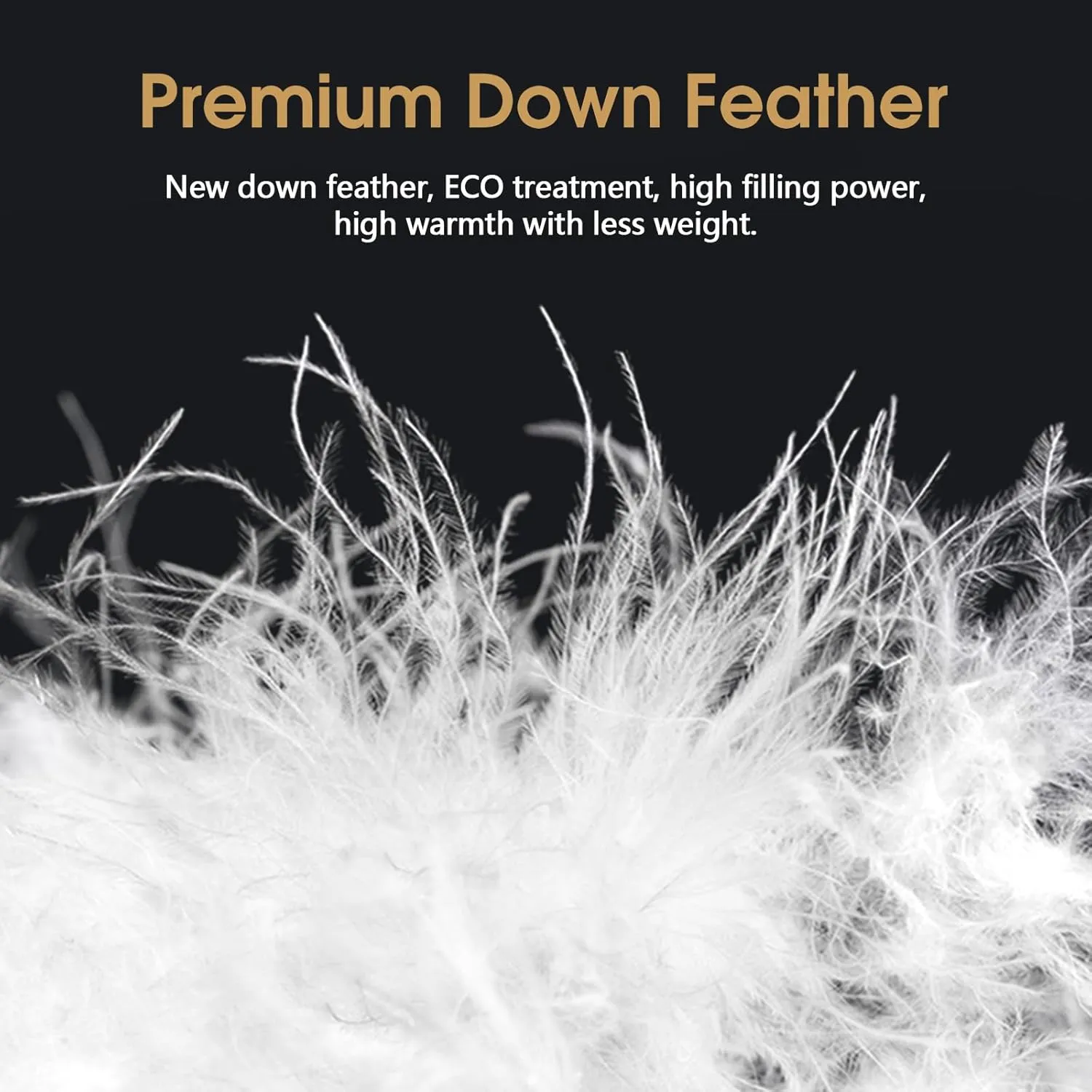 CYMULA Feather Down Comforter Twin Size- All Season White Down Duvet Insert, Fluffy Breathable Bedding Camping Warm Quilt,Ultra Soft Quiet and Lightweight with 8 Tabs (68" x 90")