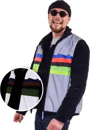 Darkchamp - Sleeveless Reflective Vest - Breathable Sweat-Proof Reflective Jacket with a Pocket - Hi Vis Jacket