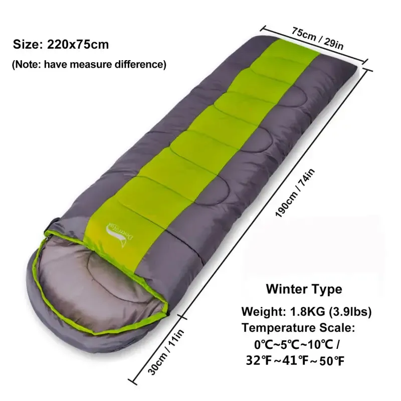 Desert&Fox 4-Season Lightweight Camping Sleeping Bag