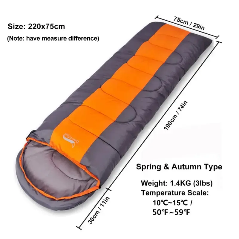 Desert&Fox 4-Season Lightweight Camping Sleeping Bag
