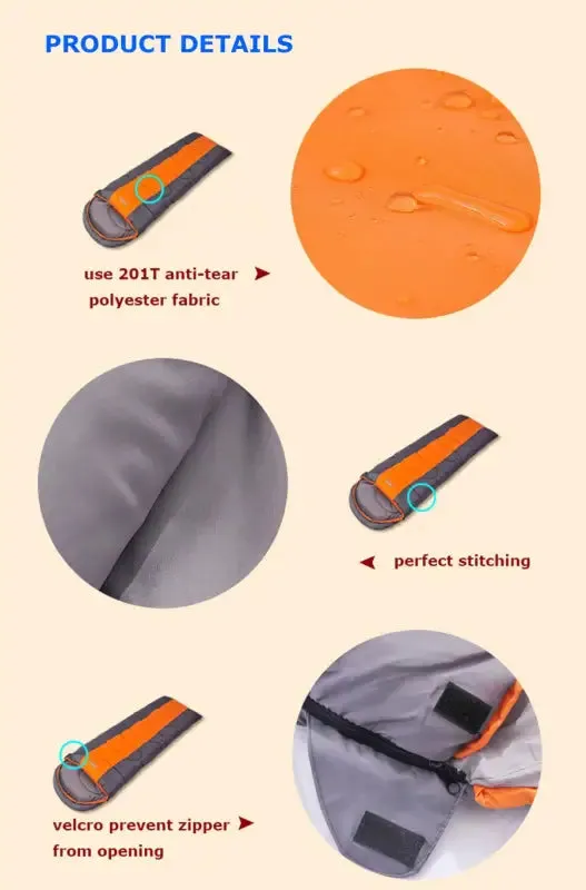 Desert&Fox 4-Season Lightweight Camping Sleeping Bag