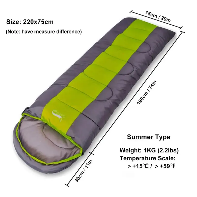Desert&Fox 4-Season Lightweight Camping Sleeping Bag