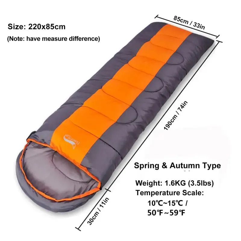 Desert&Fox 4-Season Lightweight Camping Sleeping Bag