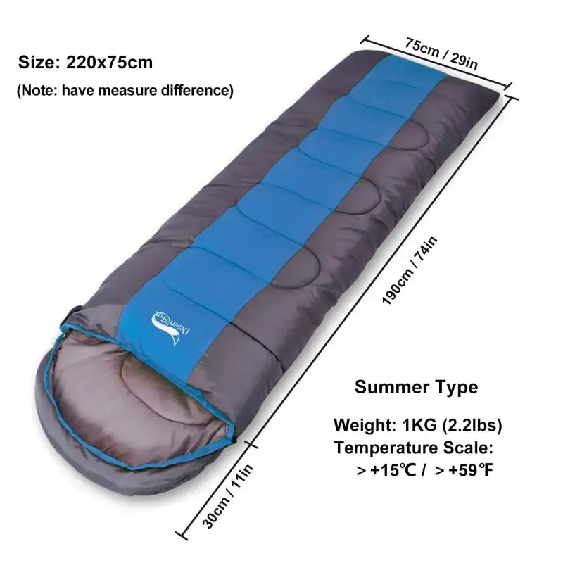 Desert&Fox 4-Season Lightweight Camping Sleeping Bag