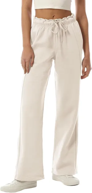 Design by Olivia Women's Sweatpants Baggy Wide Fleece Lined Straight Leg Pants Athletic Jogger