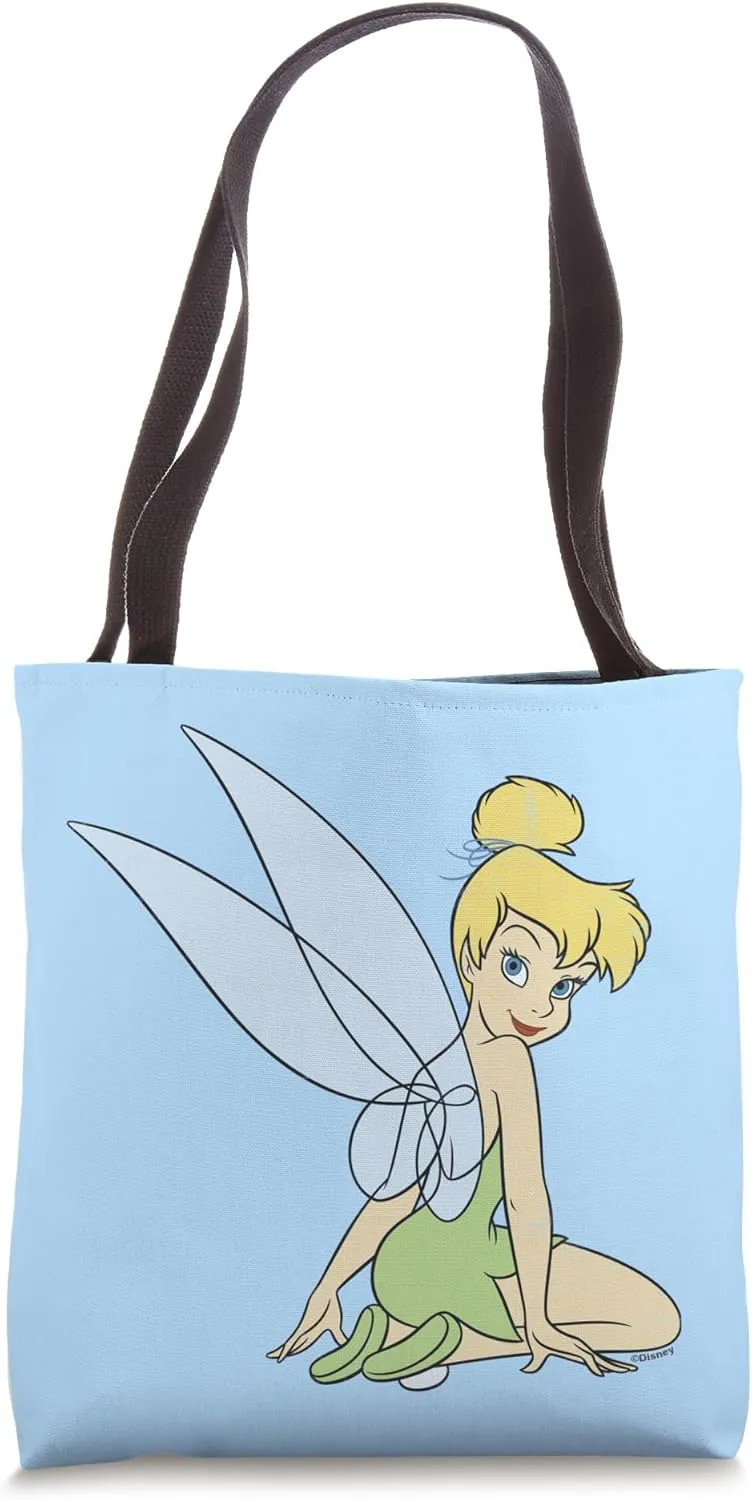 Disney Peter Pan Tinker Bell Pretty Wings Classic Portrait Tote Bag
