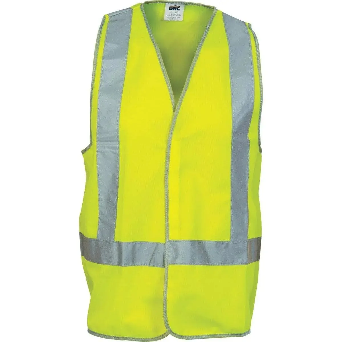 Dnc Workwear Day/night Cross Back Safety Vest - 3805